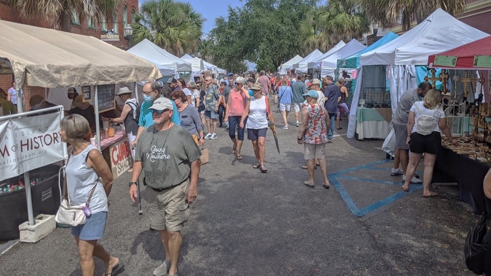 Thousands of people are expected at this weekend's Isle of Eight Flags Shrimp Festival. | Isle of Eight Flags Shrimp Festival