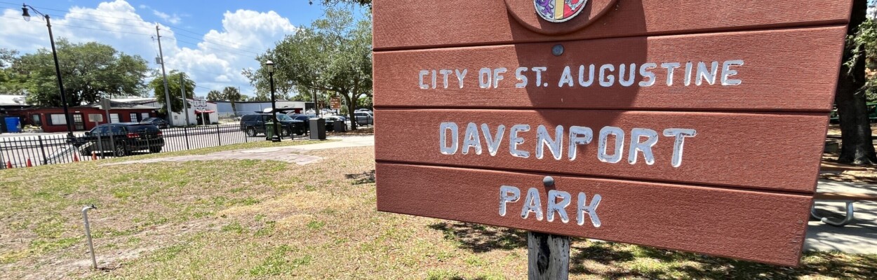 Davenport Park sits near San Carlos and San Marco avenues in St. Augustine. | Noah Hertz, Jacksonville Today
