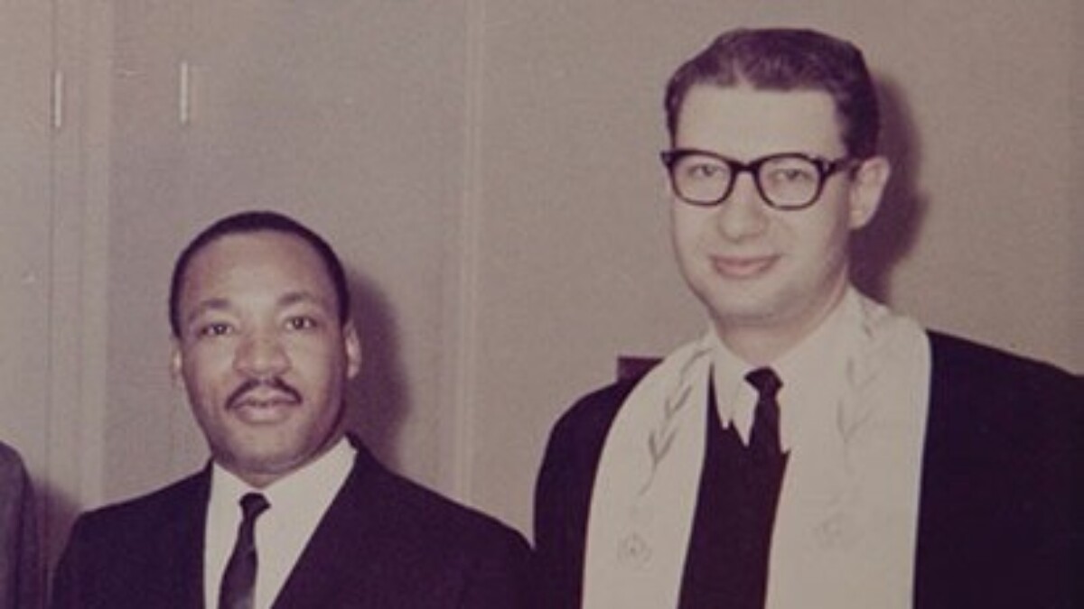 Rabbi Israel Dresner with the Rev. Martin Luther King Jr. in the early 1960s. | Wikimedia Commons