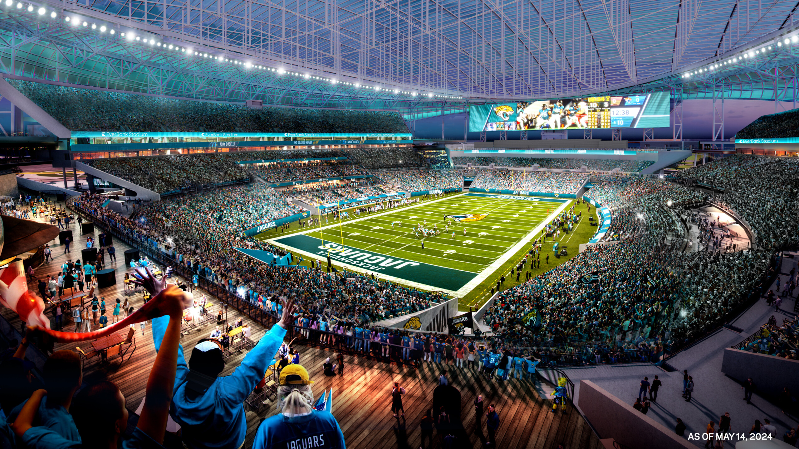 The JAX Chamber is supporting the renovation of EverBank Stadium into "the Stadium of the Future." City of Jacksonville