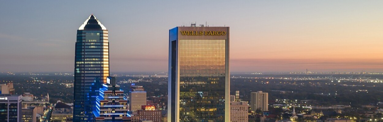 The Wells Fargo sign will come down from the top of the tower now called 1 Independent. | Jacksonville Daily Record