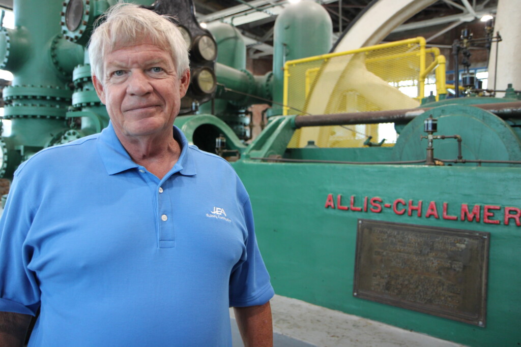 Kevin Holbrooks, JEA's environmental services director, is seen at the JEA Water Lab on June 18, 2024. | Casmira Harrison, Jacksonville Today