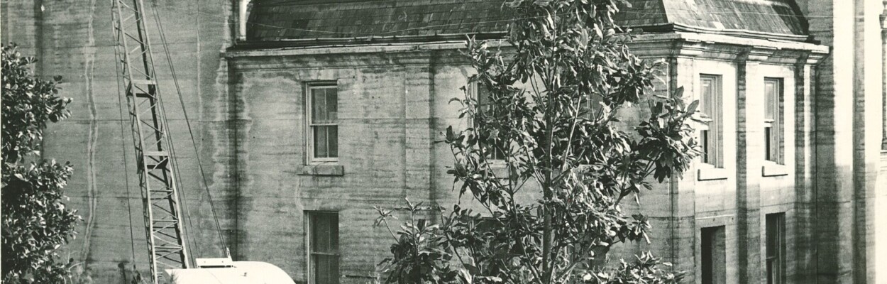 This historic photo shows the Cathedral Basilica of St. Augustine's rectory as it has stood since 1965. | Diocese of St. Augustine