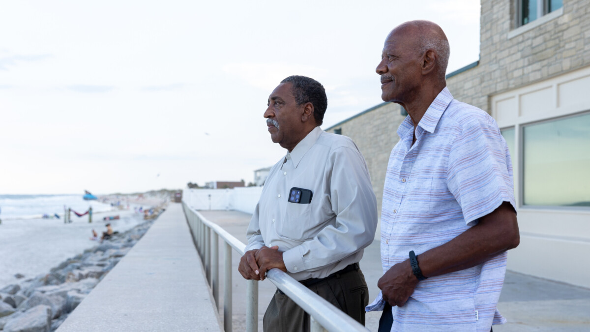 The St. Johns Cultural Council recognized Purcell Conway and Shed Dawson for their participation in the St. Augustine Beach wade-ins in June 1964. Their efforts to integrate a whites-only beach was part of a series of demonstrations during Freedom Summer. | Will Brown, Jacksonville Today
