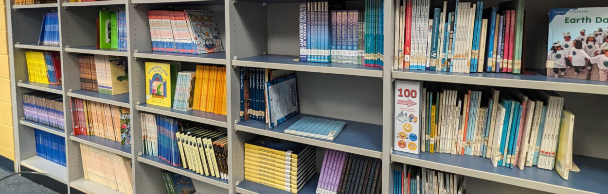 School library books, like these at R.L. Brown Gifted and Talented Academy in Jacksonville, remain a controversial issue in Florida. | Will Brown, Jacksonville Today