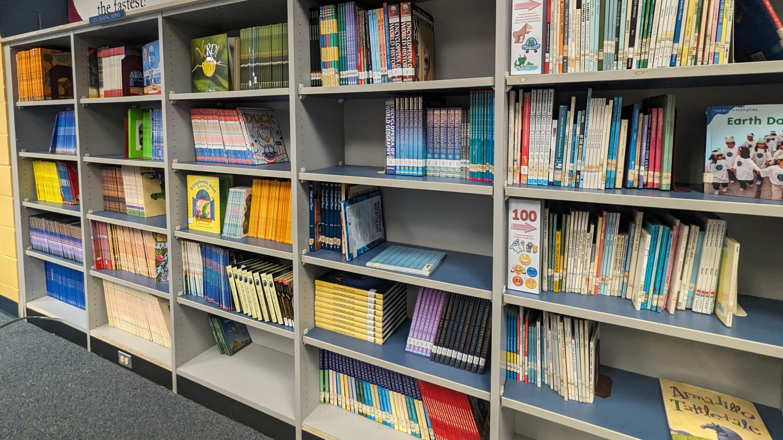 School library books, like these at R.L. Brown Gifted and Talented Academy in Jacksonville, remain a controversial issue in Florida. | Will Brown, Jacksonville Today