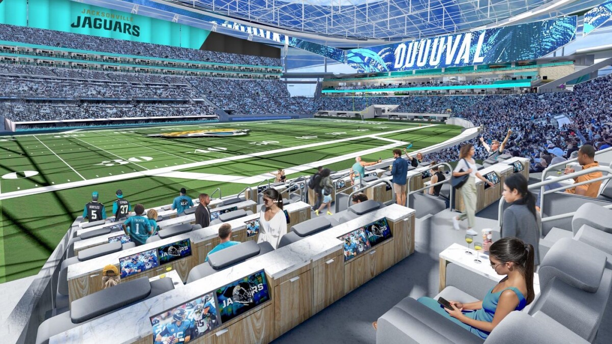 The Jaguars are proposing a $1.4 billion renovation of EverBank Stadium. | Jacksonville Jaguars