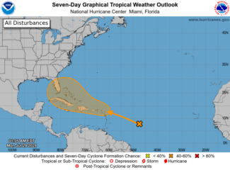 Featured image for “Tropical depression could form this week on path to Florida”