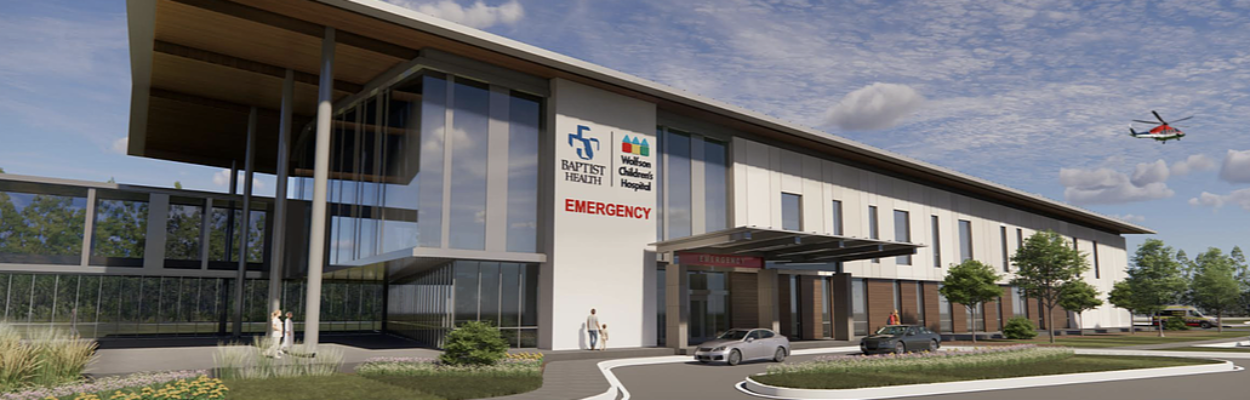 Baptist Health plans to develop a medical campus in the Silverleaf community of St. Johns County including this freestanding emergency department. | Jacksonville Daily Record