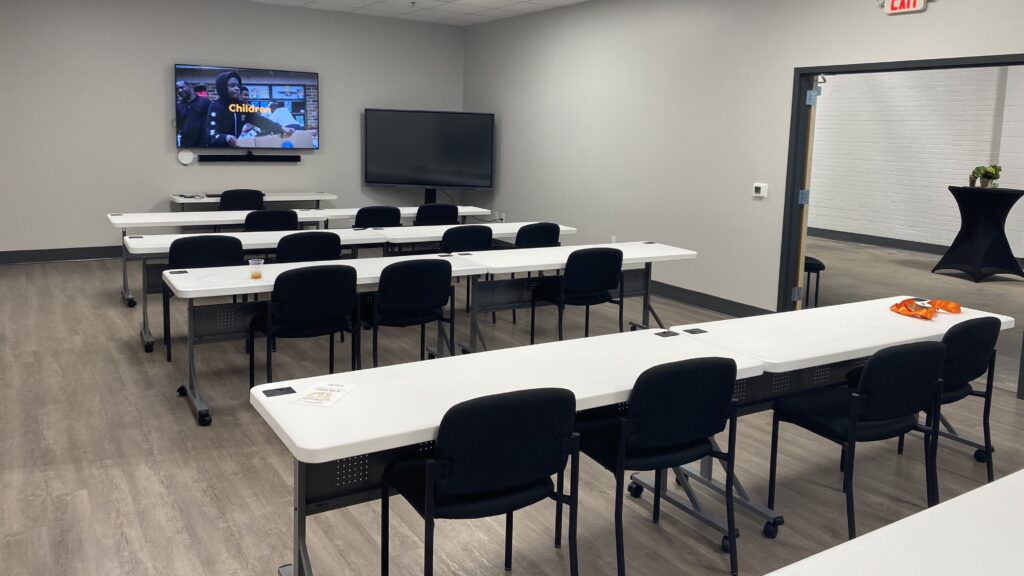 The new education center is now open at the newly renovated Feeding Northeast Florida facility in Jacksonville. l Steven Ponson, Jacksonville Today.