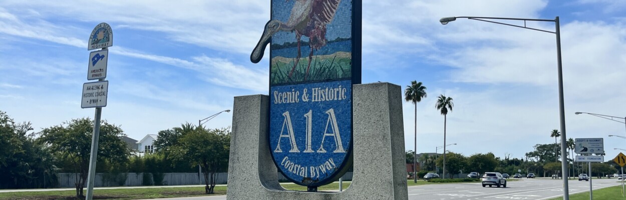 St. Johns County's entryway on State Road A1A. | Noah Hertz, Jacksonville Today