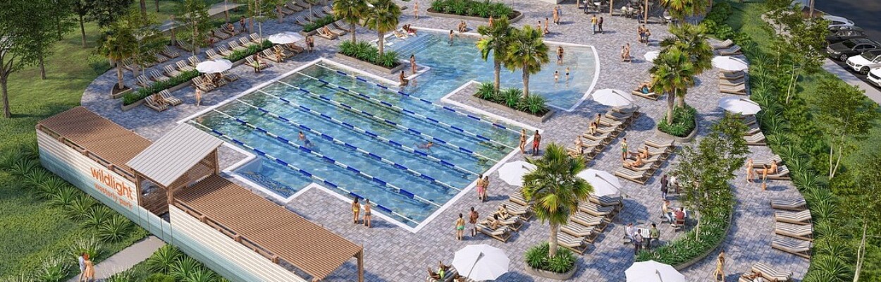 The amenity center at Westerly Park will feature a lap and wading pools, cabanas, a playground and soccer field. | Jacksonville Daily Record