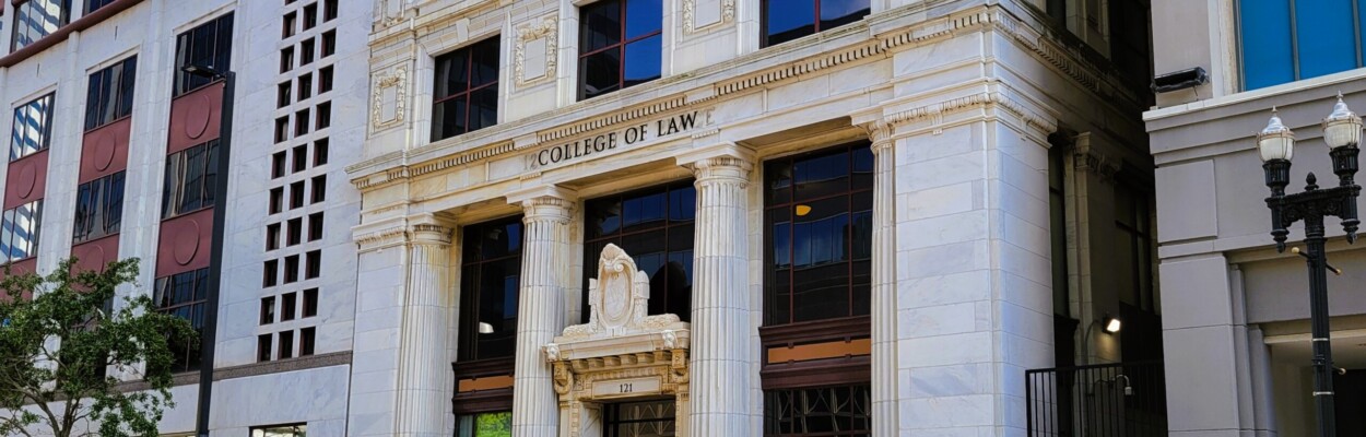 Jacksonville University’s new College of Law is housed in more than 50,000 square feet on four floors of the former Atlantic Bank Building, built in 1909 at 121 W. Forsyth St. | Dan Scanlan, Jacksonville Today