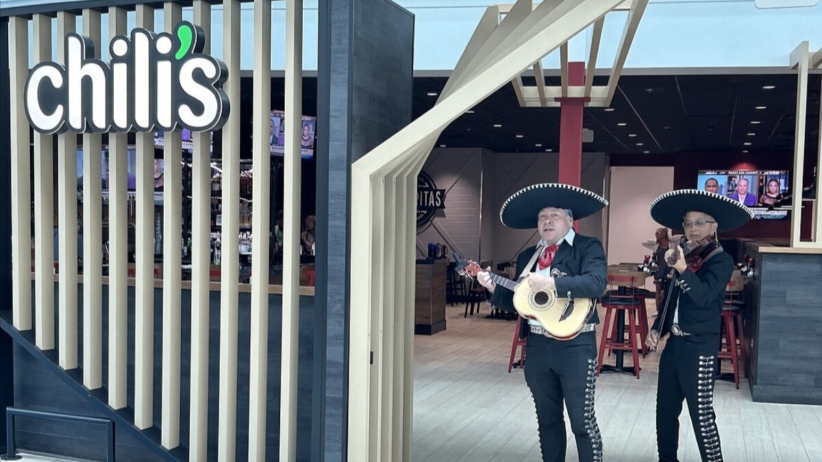 A mariachi band played at the opening of Chili’s at Jacksonville International Airport on Wednesday, Aug. 21, 2024. | J. Brooks Terry, Jacksonville Daily Record