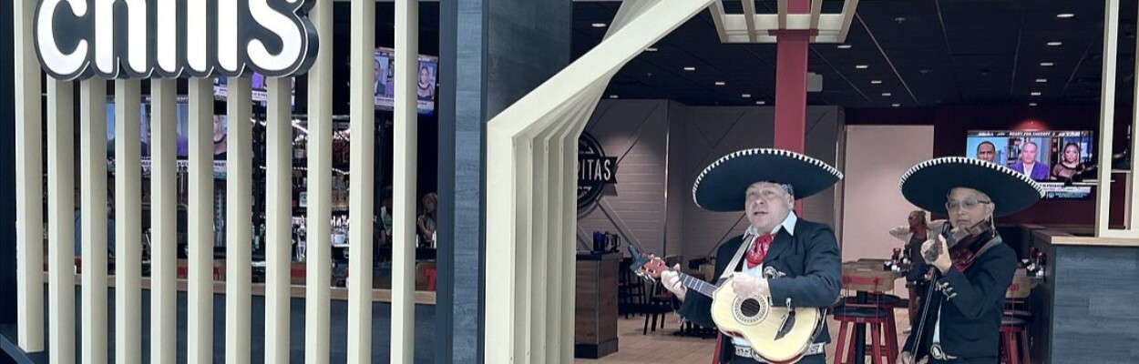 A mariachi band played at the opening of Chili’s at Jacksonville International Airport on Wednesday, Aug. 21, 2024. | J. Brooks Terry, Jacksonville Daily Record