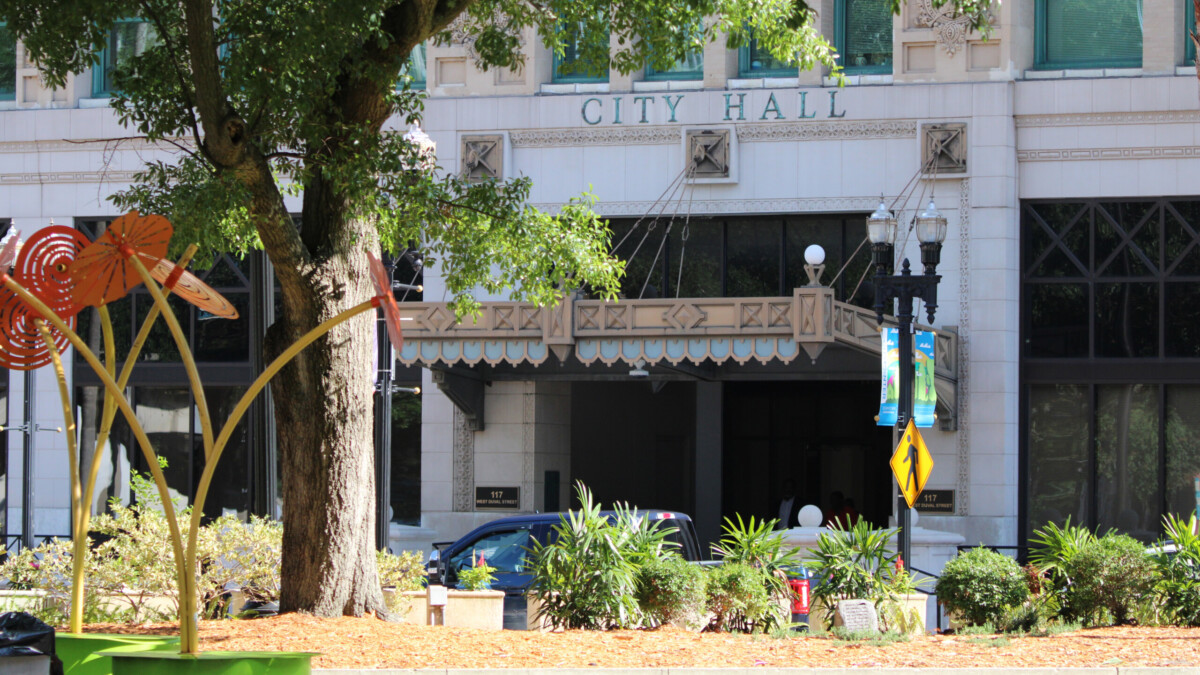 Jacksonville City Hall was site of a recent debate over a hired school board attorney.