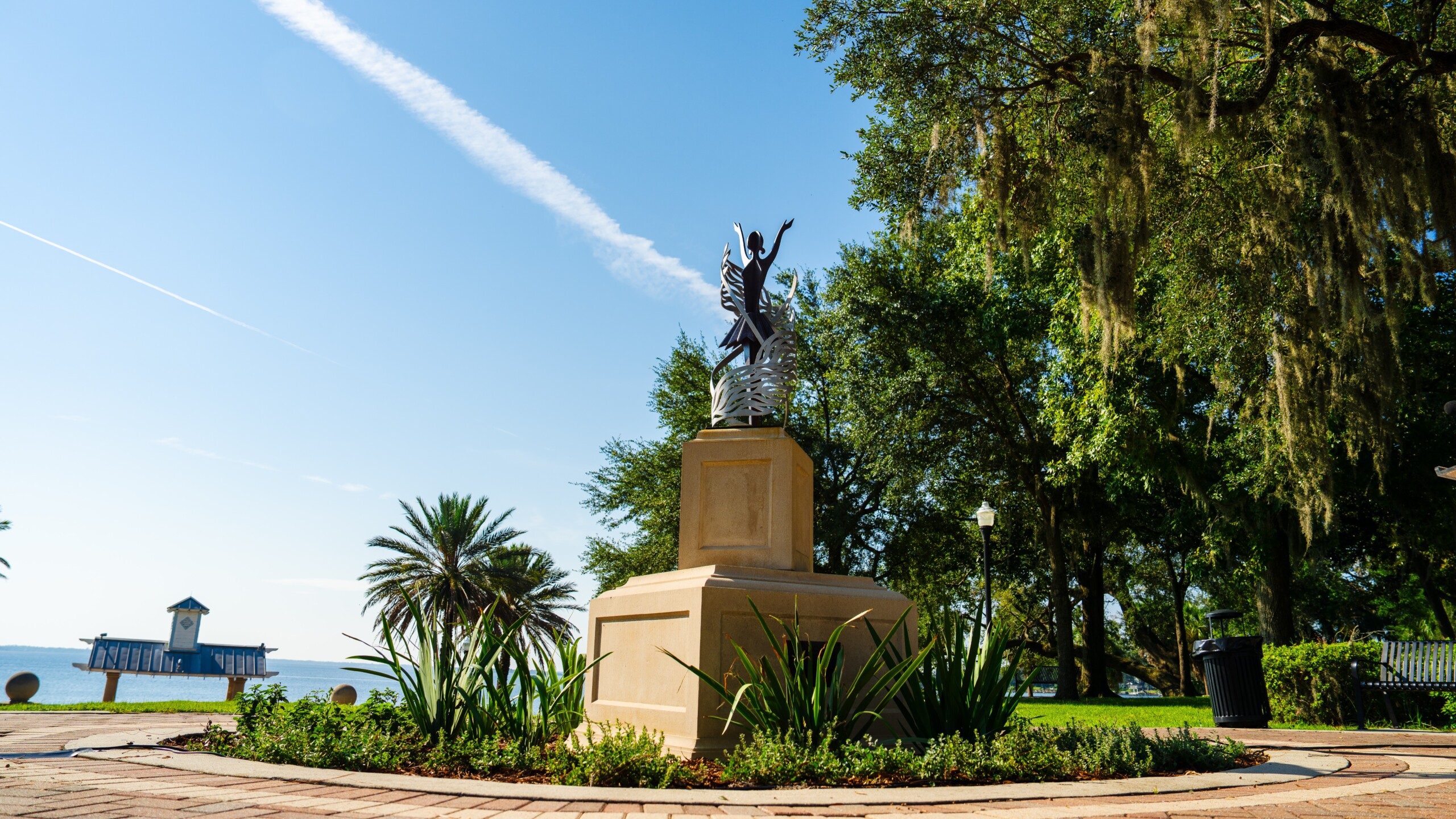 "On Allison's Wings" was dedicated Monday, Aug. 19, 2024, at Stockton Park. | Cultural Council of Greater Jacksonville