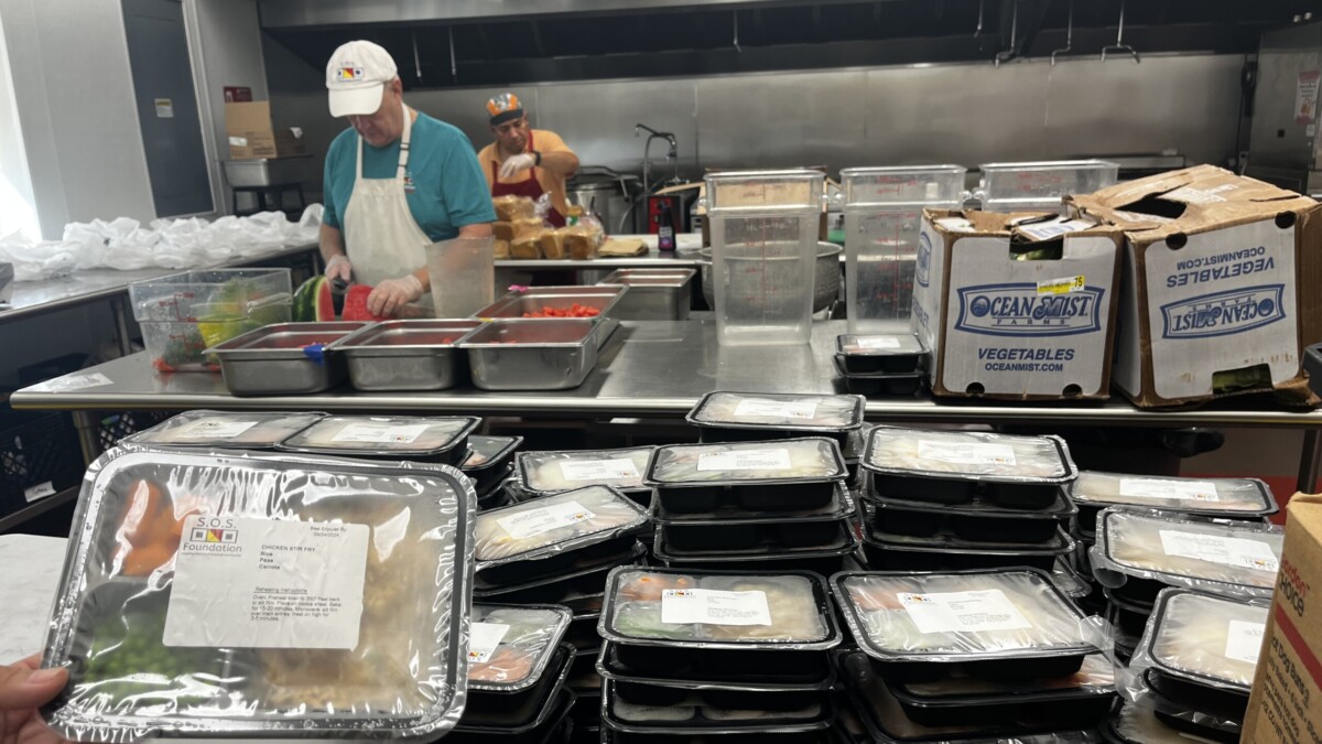 Grab-and-go lunches are being prepped at a Summer BreakSpot location in July. The meal sites, which are backed by Florida's Department of Agriculture, ramped up services in rural communities this summer after receiving additional funding from No Kid Hungry, according to a spokesperson. | Anais Rice, No Kid Hungry Florida