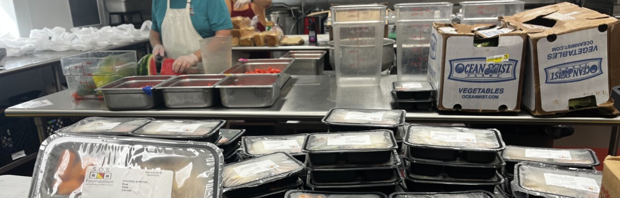 Grab-and-go lunches are being prepped at a Summer BreakSpot location in July. The meal sites, which are backed by Florida's Department of Agriculture, ramped up services in rural communities this summer after receiving additional funding from No Kid Hungry, according to a spokesperson. | Anais Rice, No Kid Hungry Florida