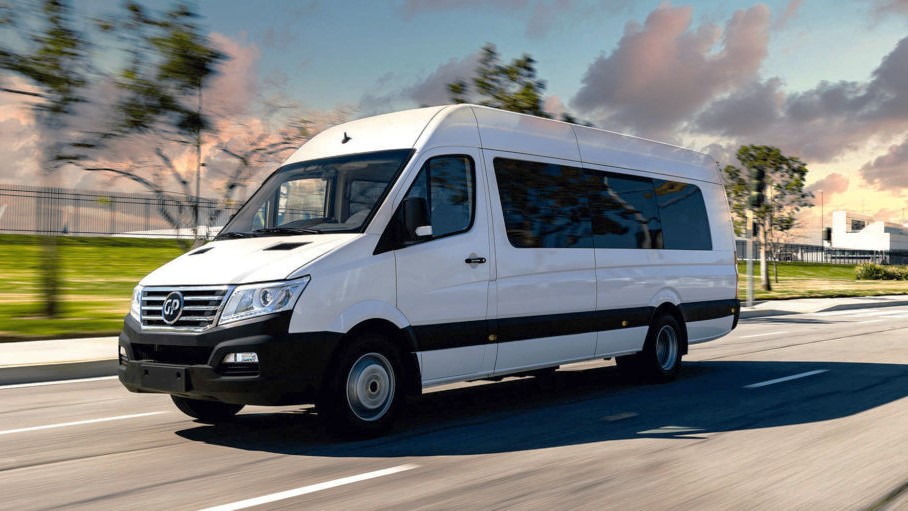 JTA will use the EV Star Passenger Van to transport people in Brooklyn. | GreenPower Motor Co.