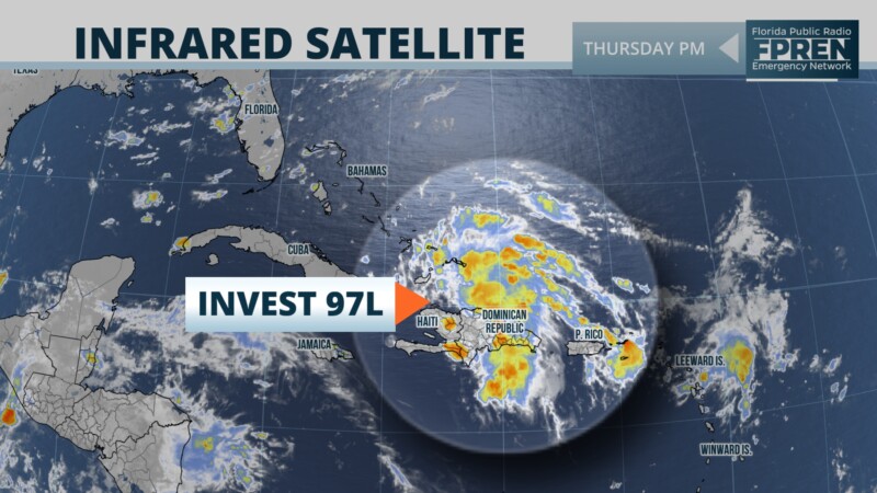 Featured image for “Florida soaker: Tropical system could bring heavy rains”