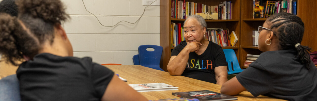 Christina McNair will serve as one of the educators for the James Weldon Johnson ASALH chapter's Freedom School. McNair is a retired science teacher who has lived in Jacksonville for nearly 50 years. | Will Brown, Jacksonville Today