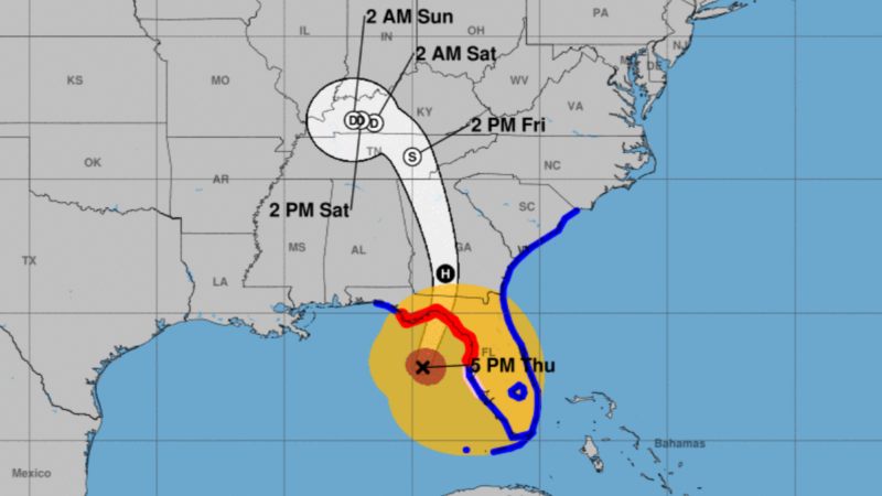 Featured image for “Helene now a Category 4 storm as Florida braces for devastation”