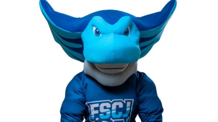 Featured image for “Meet FSCJ’s new mascot: Rayzor Ray”