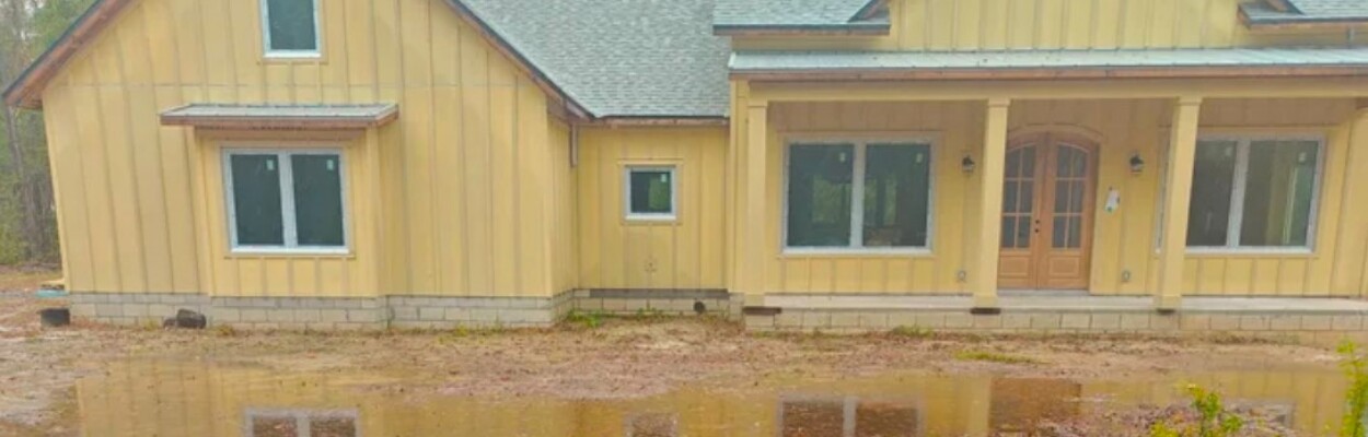 Craig Seabrooks posted this image of his unfinished home in Hilliard on his GoFundMe page. The contractor on the home, Nassau County builder Michael Chad Reed, was arrested on 12 charges related to construction fraud, according to his arrest warrant. | GoFundMe