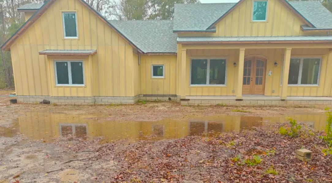 Craig Seabrooks posted this image of his unfinished home in Hilliard on his GoFundMe page. The contractor on the home, Nassau County builder Michael Chad Reed, was arrested on 12 charges related to construction fraud, according to his arrest warrant. | GoFundMe