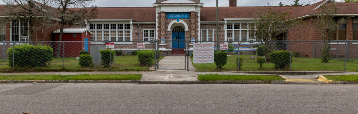 Annie R. Morgan Elementary, pictured here before it closed.