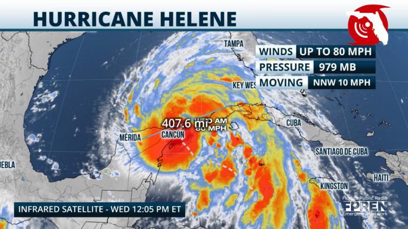 Featured image for “Helene’s hurricane winds could reach Duval County”