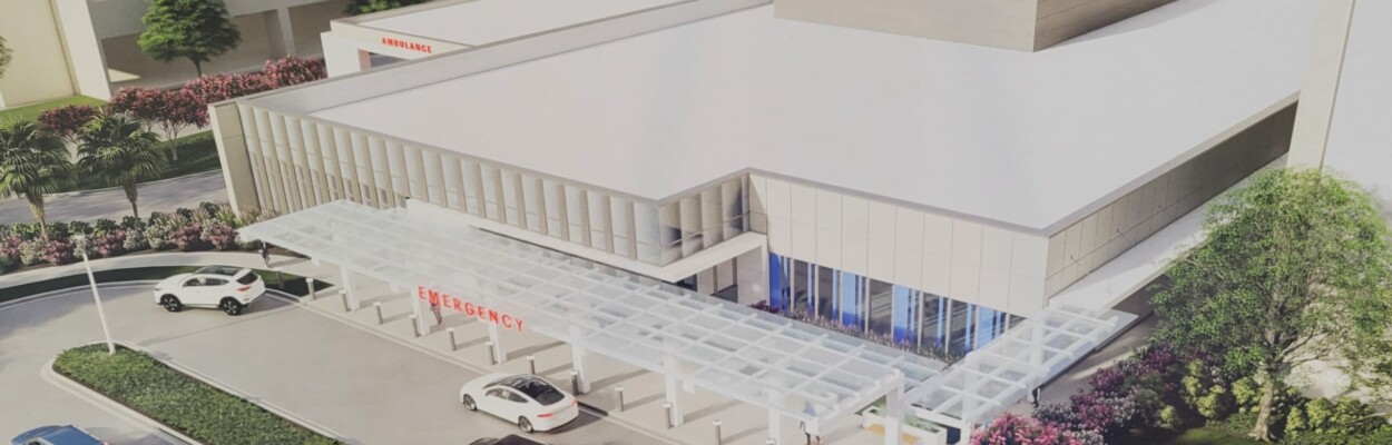 Rendering of UF Health trauma center