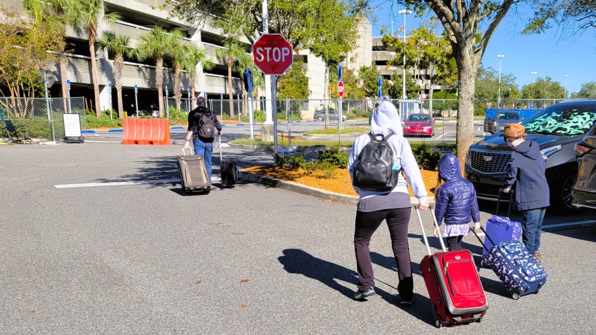 Airport travelers