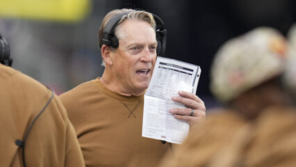 Featured image for “Former Jaguars Coach Jack Del Rio resigns Wisconsin job after arrest”