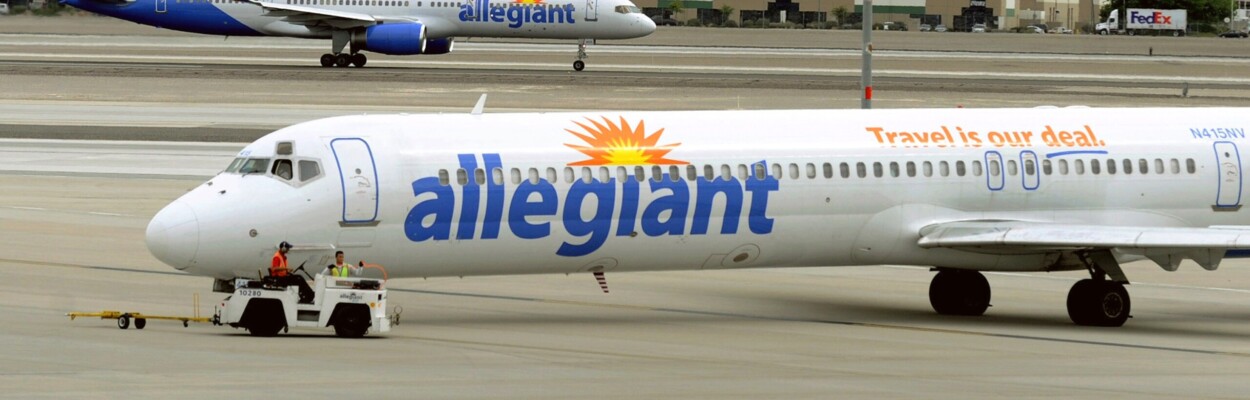 Allegiant Air jets