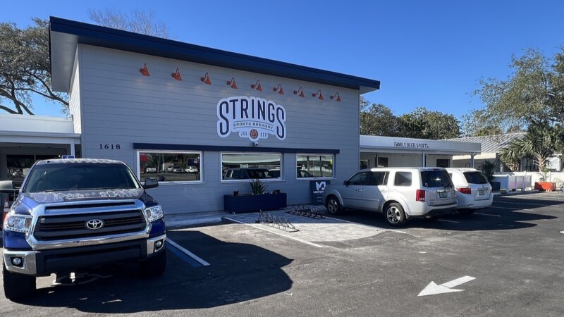 Featured image for “Strings Sports Brewery nears opening in Jax Beach”