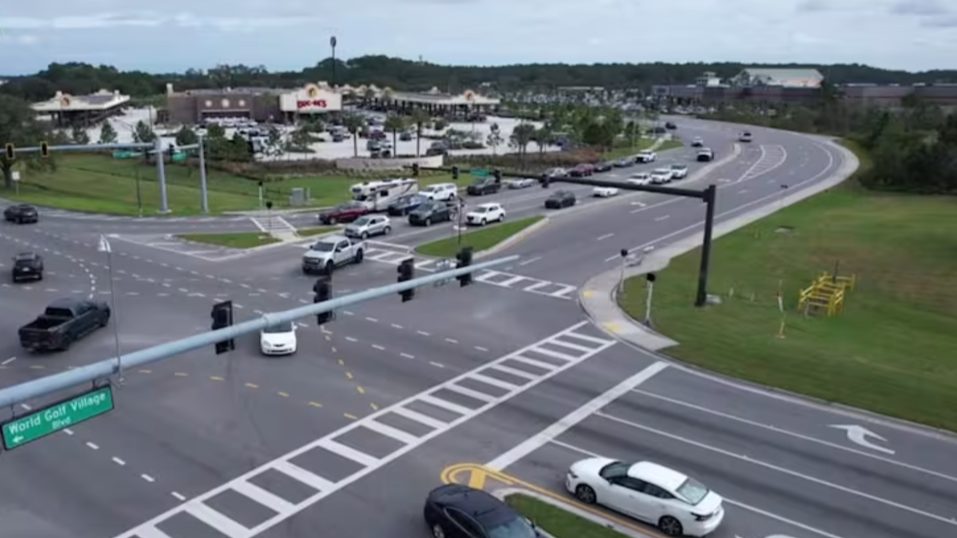 Traffic near Buc'ees