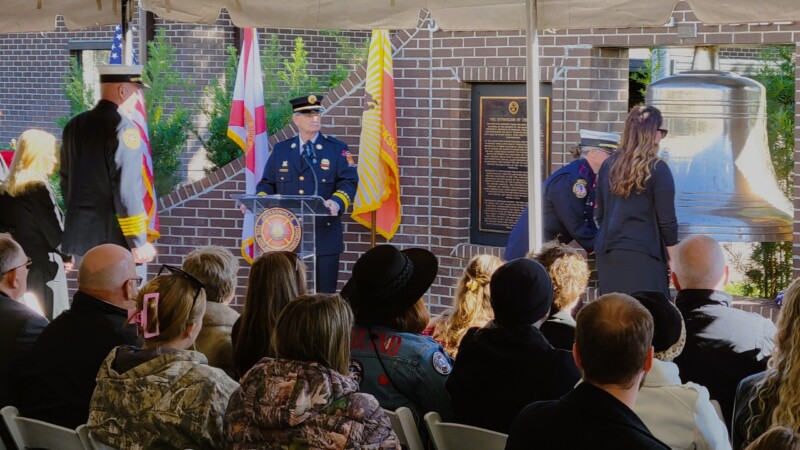 Featured image for “Fallen firefighters honored, as one name is added to memorial”