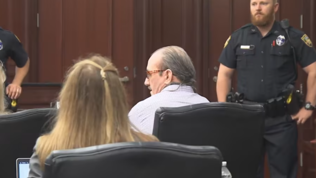 Jerry Burns during murder trial