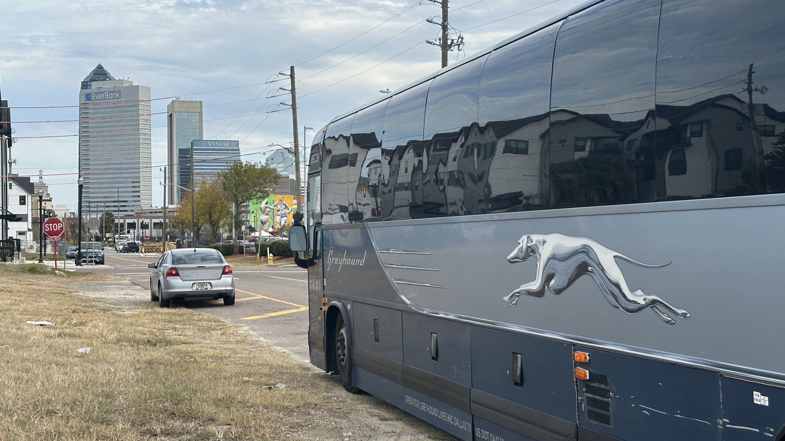 Bus for homeless people