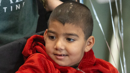 Featured image for “Jacksonville volunteers welcome Gazan boy receiving medical treatment after bombing”