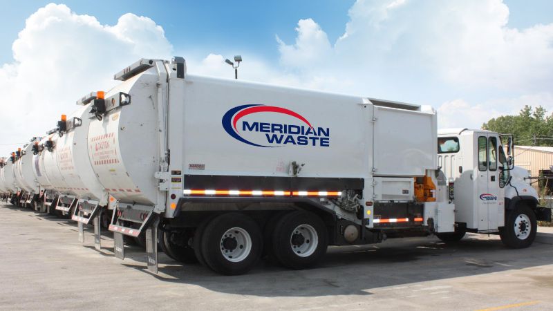 Trash hauler Meridian Waste