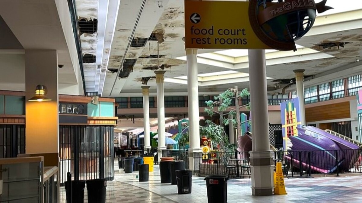 Interior of Regency Square Mall.