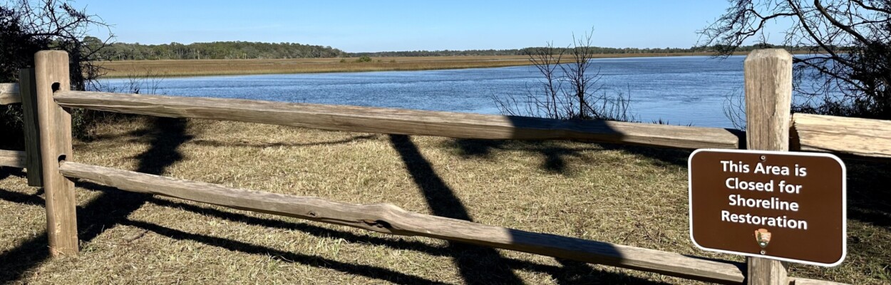 Shoreline at Timucuan Ecological and Historic Preserve.