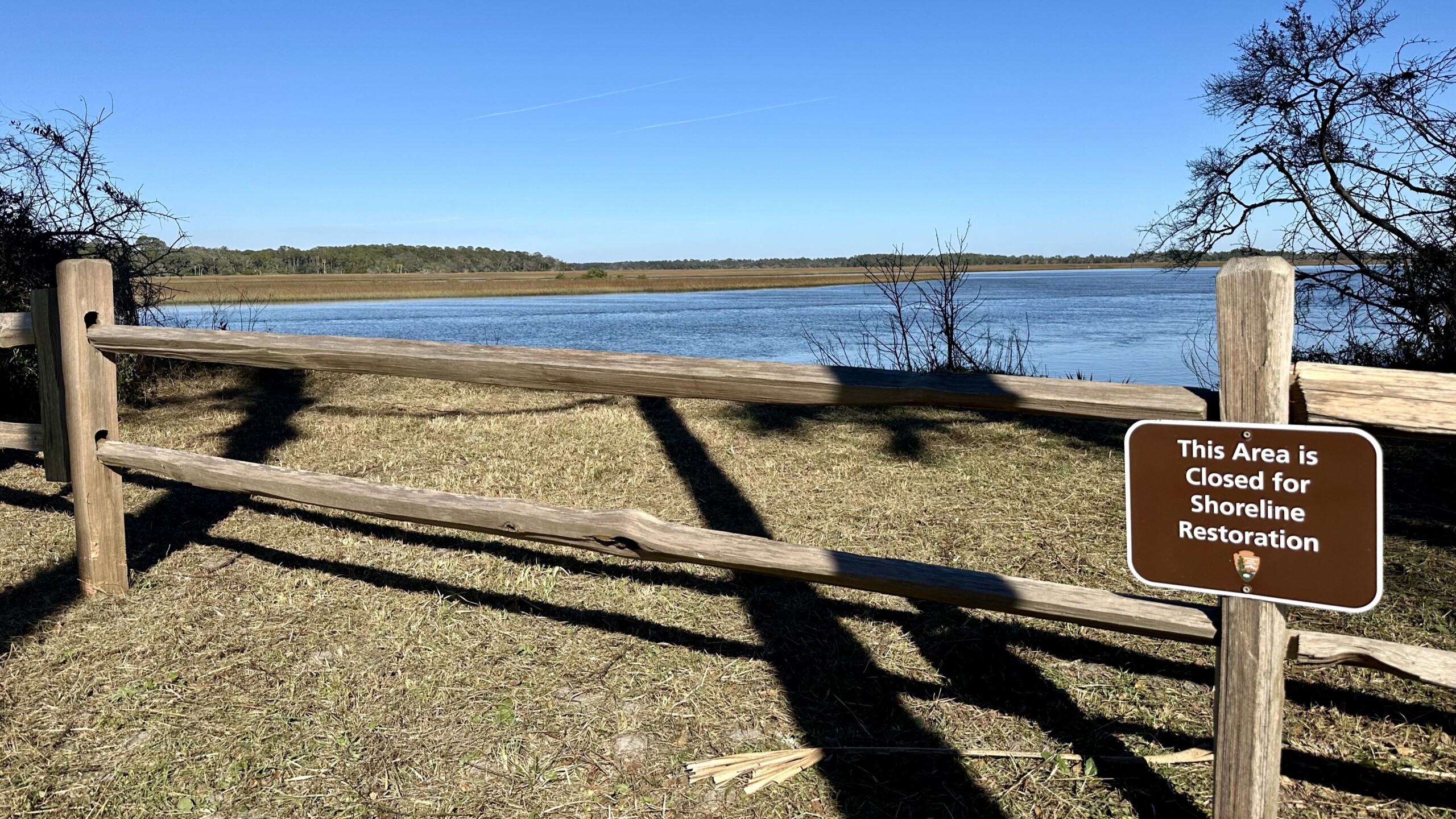 Shoreline at Timucuan Ecological and Historic Preserve.