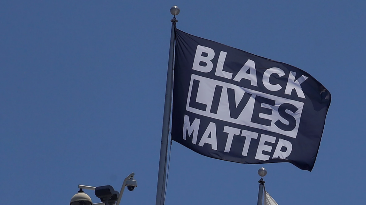 Black Lives Matter flag