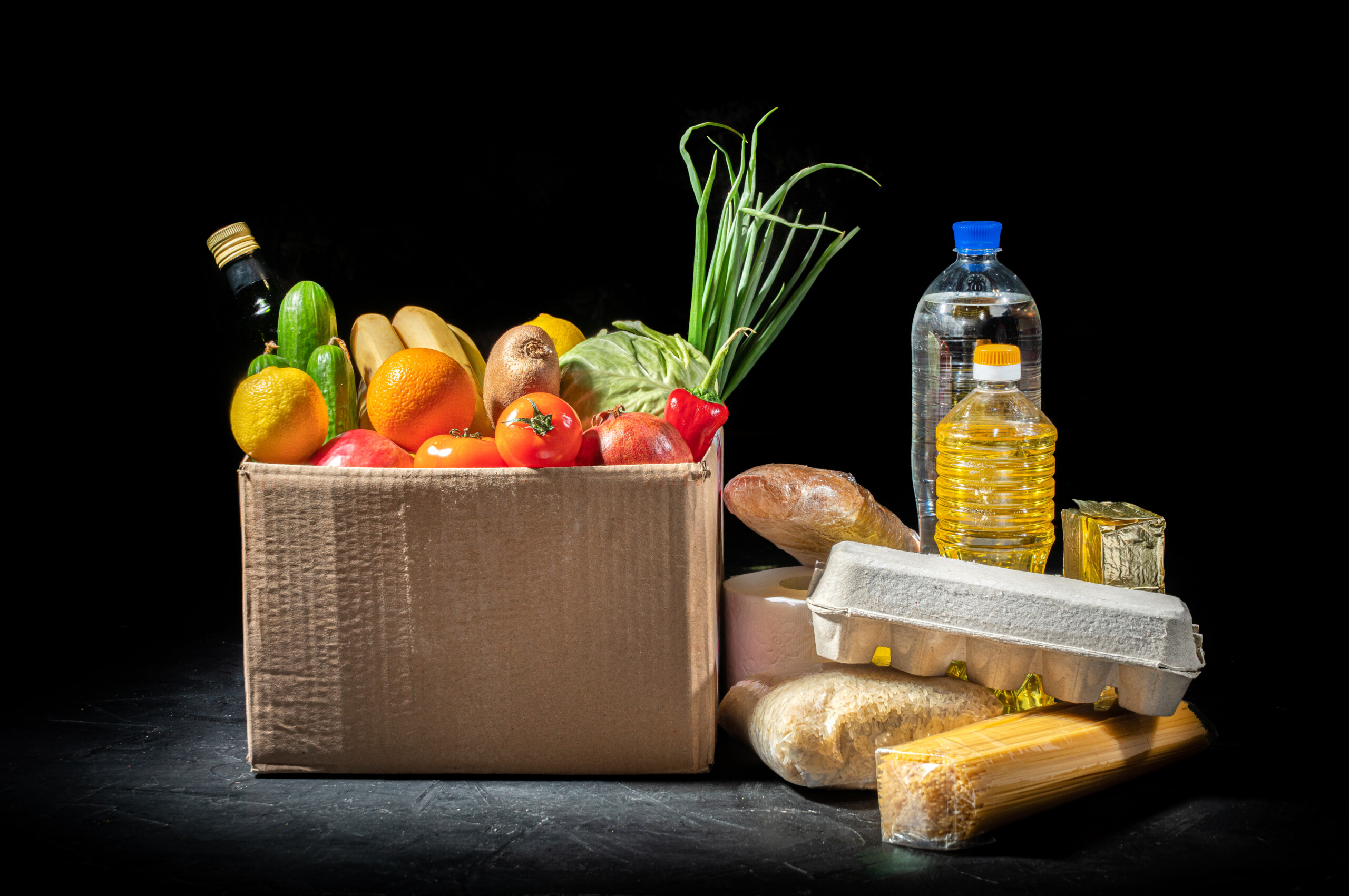 Food bank produce