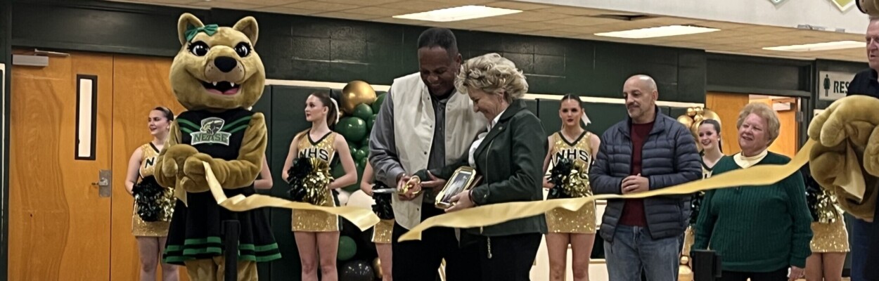 Nease High School dedication