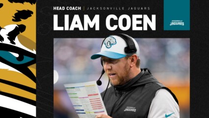 Featured image for “Jaguars hire Liam Coen as head coach”